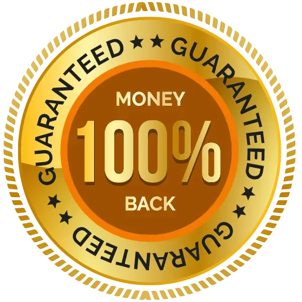 MindVault 60 Day Money Back Guarantee Gold Badge